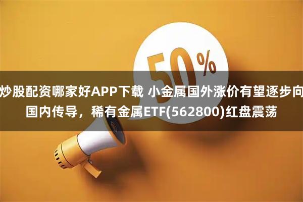 炒股配资哪家好APP下载 小金属国外涨价有望逐步向国内传导，稀有金属ETF(562800)红盘震荡